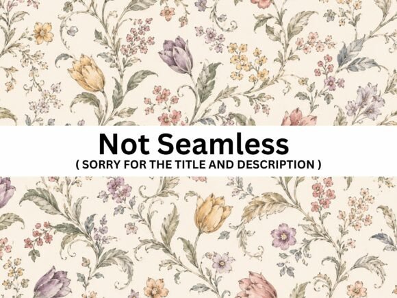 Antique Botanical Floral Seamless Pattern: A Timeless Choice for Creative Projects