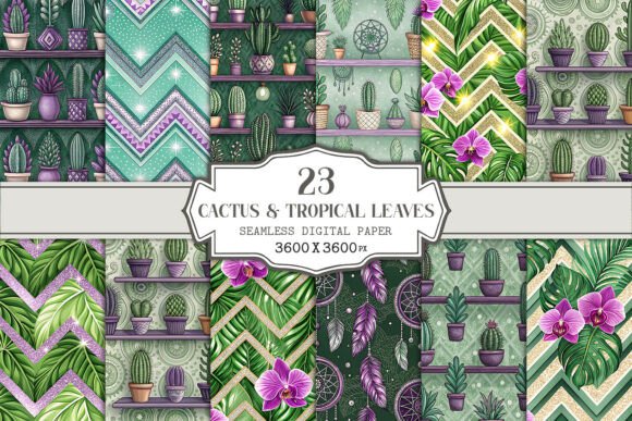 Cactus Tropical Leaves Seamless: A Comprehensive Overview